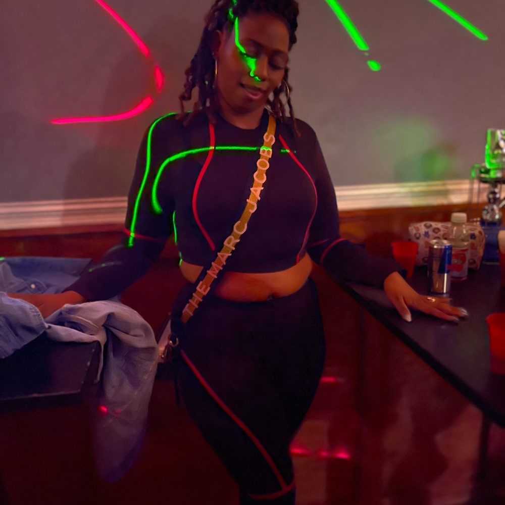 Crop top and leggings XL